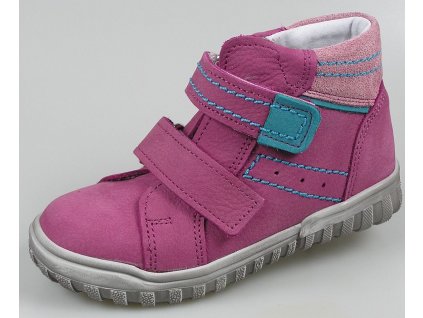 Dětská kotníková obuv S 2246 vínová