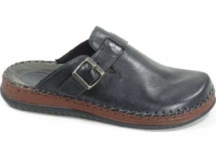 77007 sante cb 19100 nero panske vychazkove pantofle