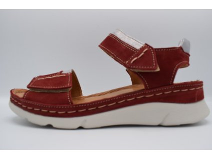 PEON dámsky sandál KA/K193-4 červený