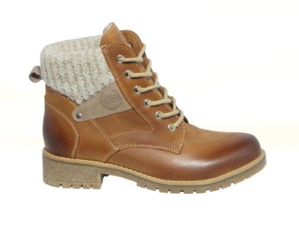 HILBY BB-1015 dámská kozačka NEBIA BROWN
