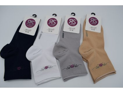 Ponožky dámské 63008 Kytička