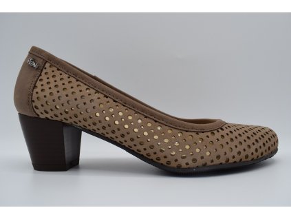 PEON dámská lodička TA/372-7 hnědá