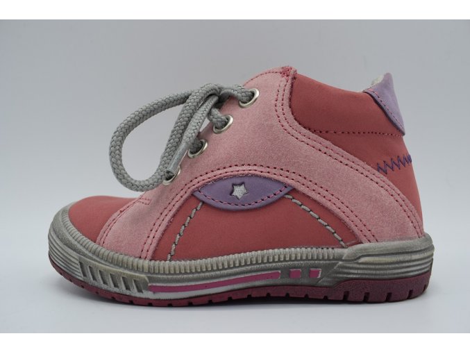Dětská kotníková obuv S 1601 růžová