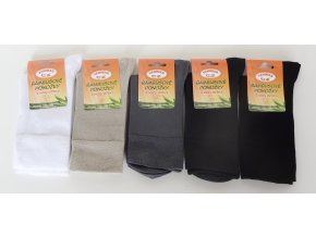 Ponožky Bambusové s ionty stříbra