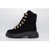 PEON dámská zimní kotníková obuv KA/Z538-1 černá