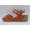 MEDISTYLE dámský sandál OTÝLIE oranžová