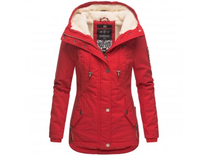 Dámská zimní bunda Bikoo Marikoo - RED (Velikost XXL)