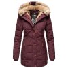 Jachetă damă Lieblings Jacke Premium Marikoo - WINE