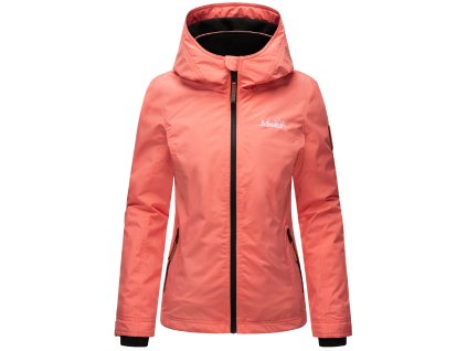 Dámska outdoorová bunda s kapucňou Eerdbeere Marikoo - ROSE CORAL