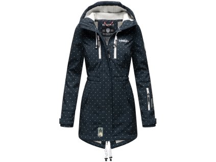 Nepremokavá bunda Softshell Drytech Zimtzicke P Marikoo - NAVY w. D