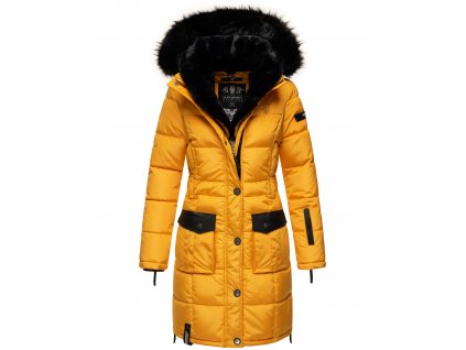 Dámska zimná bunda kabát Sinja Navahoo - YELLOW
