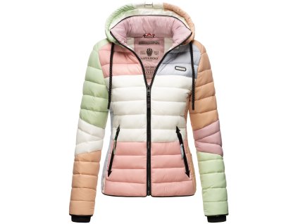 Dámska jarná / jesenná bunda Lulana MULTI 2000 Navahoo - PASTEL