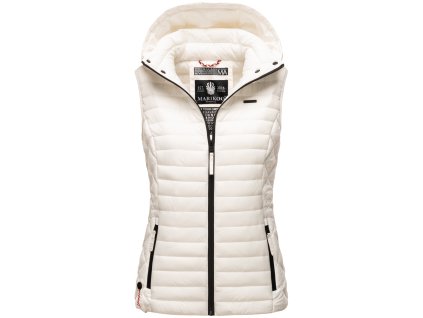 Dámska jarná-jesenná vesta Hasenpfote Marikoo - OFF WHITE