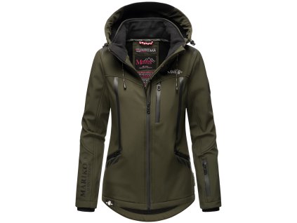 Dámska bunda Softshell Mountain Mount-Cho-Oyu Marikoo - DARK OLIVE