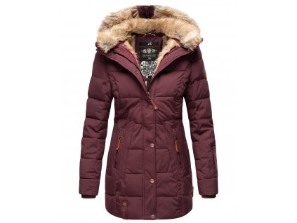 Dámska zimná bunda Lieblings Jacke Premium Marikoo - WINE