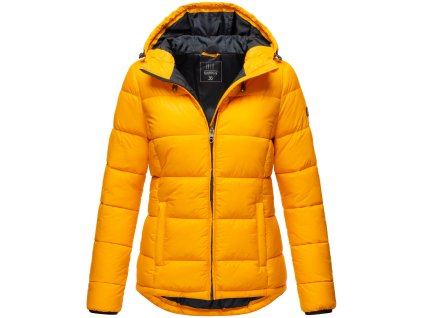 Prechodová bunda Leandraa Marikoo - YELLOW