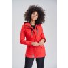 Dámska zimná bunda s kapucňou Zimtzicke softshell 7000 dry-tech Marikoo - RED