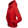 Dámska outdoorová bunda s kapucňou Brombeere Marikoo - RED