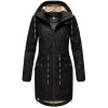 Dámska bunda s kapucňou Softshell Racquelle Marikoo - BLACK