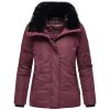 Dámska ľahká zimná bunda Frostii Navahoo - DEEP RED