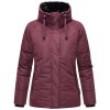 Dámska ľahká zimná bunda Frostii Navahoo - DEEP RED