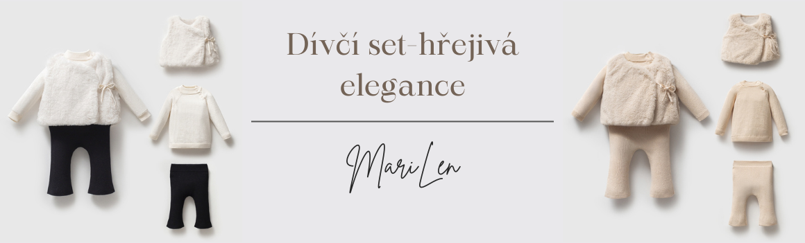Dívčí set hřejivá elegance