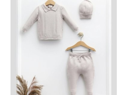 Baby pletený set Stone_marilen.cz