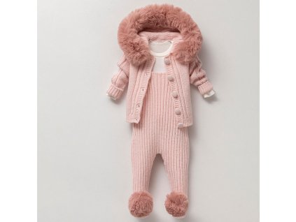 Luxusní teplý set Pink_marilen.cz