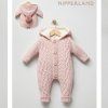 Zimní pletená kombinéza Pembe 9-12m