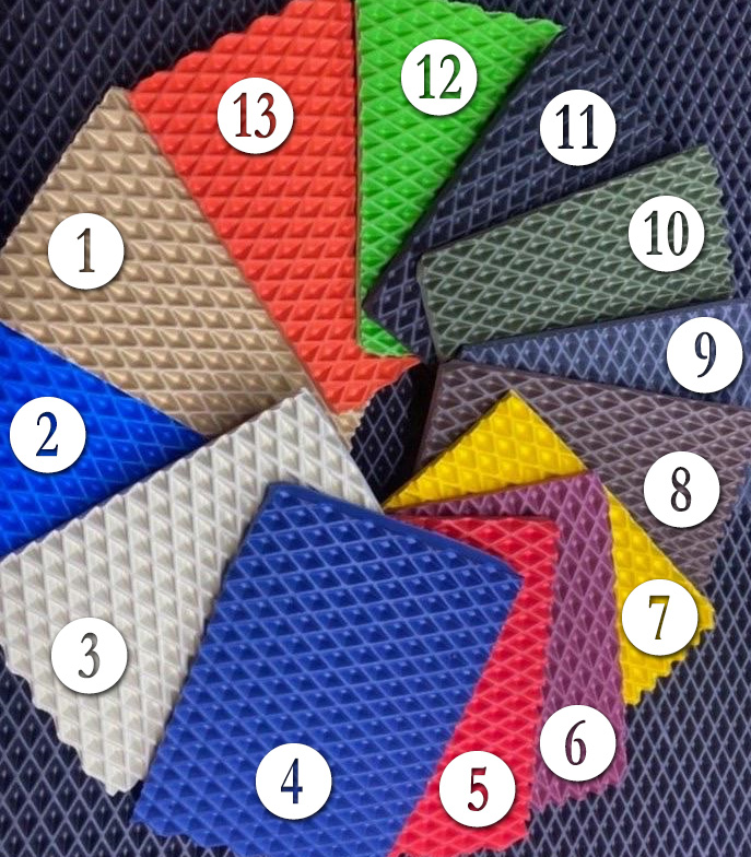 Barva koberce - 13 možností