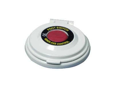 Nášlapný spínač kotevního vrátku Č/B