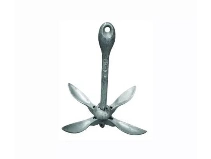 Kotva skládací typu Grapnel A 3,2 kg – žárově zinkovaná Sumar 301032