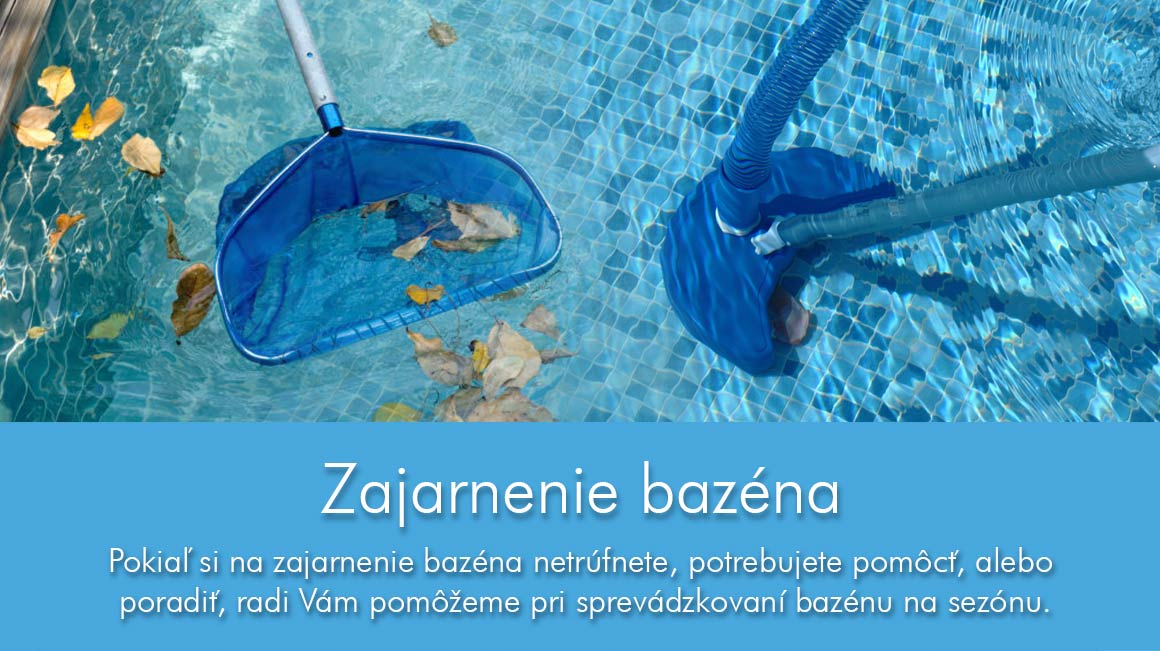 Zajarnenie bazéna Mariner