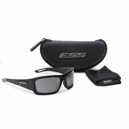 Střelecké Brýle ESS Credence Black Smoke Grey Lenses