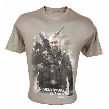 Triko T&F Tactical Osud se odvážných bojí