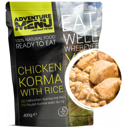 p Chicken Korma with rice