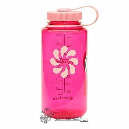 Láhev Nalgene Wide Mouth 1000 ml Růžová