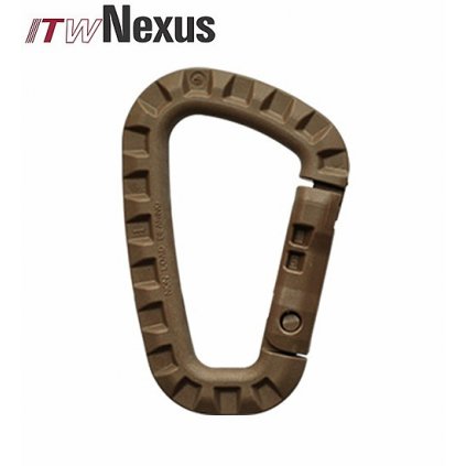 Plastová karabina Taclink ITW Nexus coyote