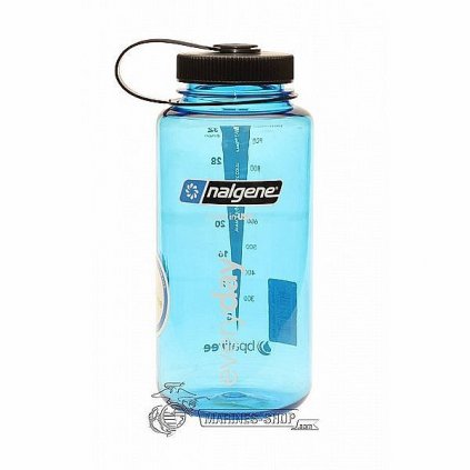 Láhev Nalgene Wide Mouth 1000 ml Modrá