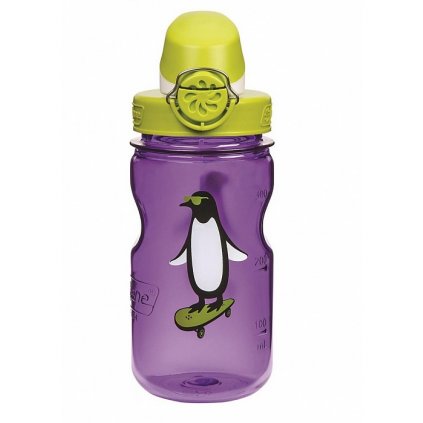 Láhev Nalgene OTF Kids 330ml Tučnák - Fialová