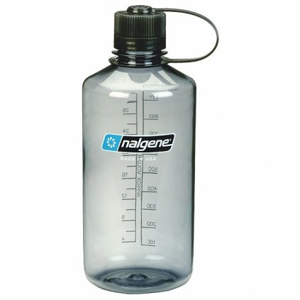 Láhev Nalgene Narrow Mouth 1000 ml Šedá