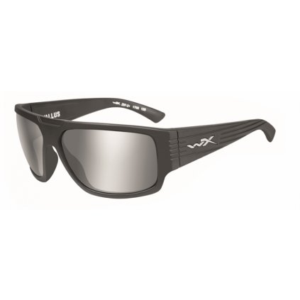 Střelecké brýle Wiley X Vallus Smoke Grey Silver Flash