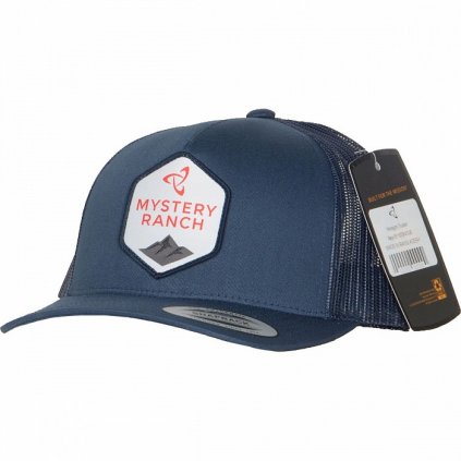 ws19 hexagon trucker hat navy 30