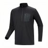 cold wx zip neck ar black