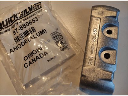 Mercury hliníková anoda Verado L6 Power Trim Anode