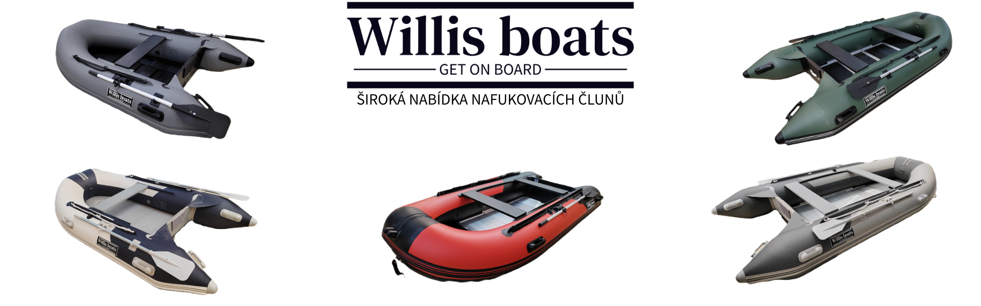 Willis boats - nafukovací čluny