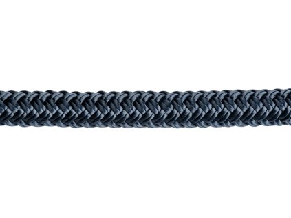 Polyesterové mooringové 16-pramenné navy modré lano, průměr 8 mm
