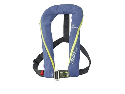 Samonafukovací vesta Plastimo Pilot Blue 165N s automatickým startem a přípravou na harness