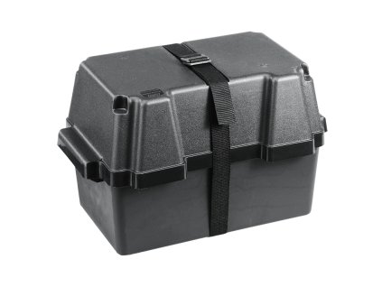11547 1 schranka na akumulator do 100 ah barva cerna