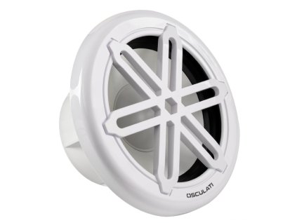 11898 3 subwoofer osculati s vykonem 200w v bilem provedeni